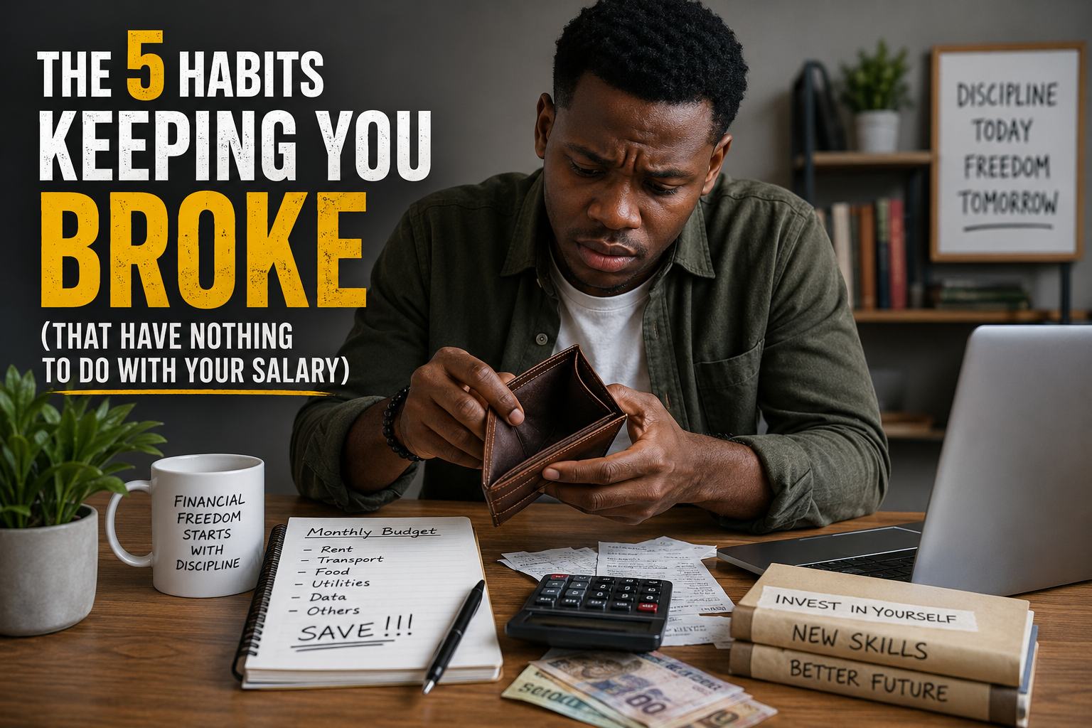 The 5 Habits Keeping You Broke (That Have Nothing to Do With Your Salary)